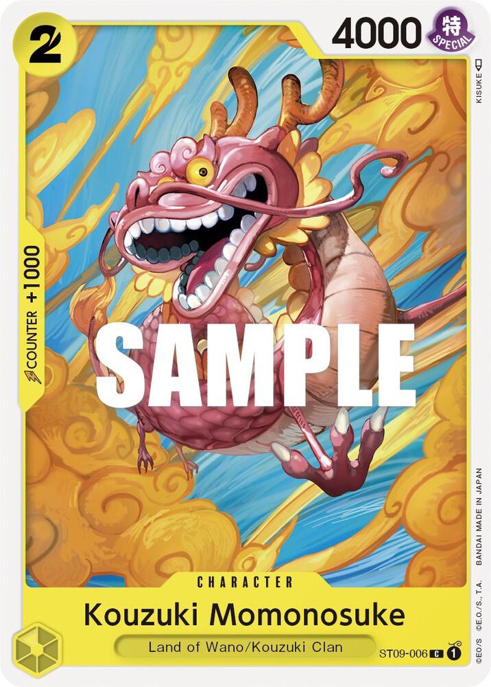 Kouzuki Momonosuke ST09-006 (Starter Deck 9: Yamato) 