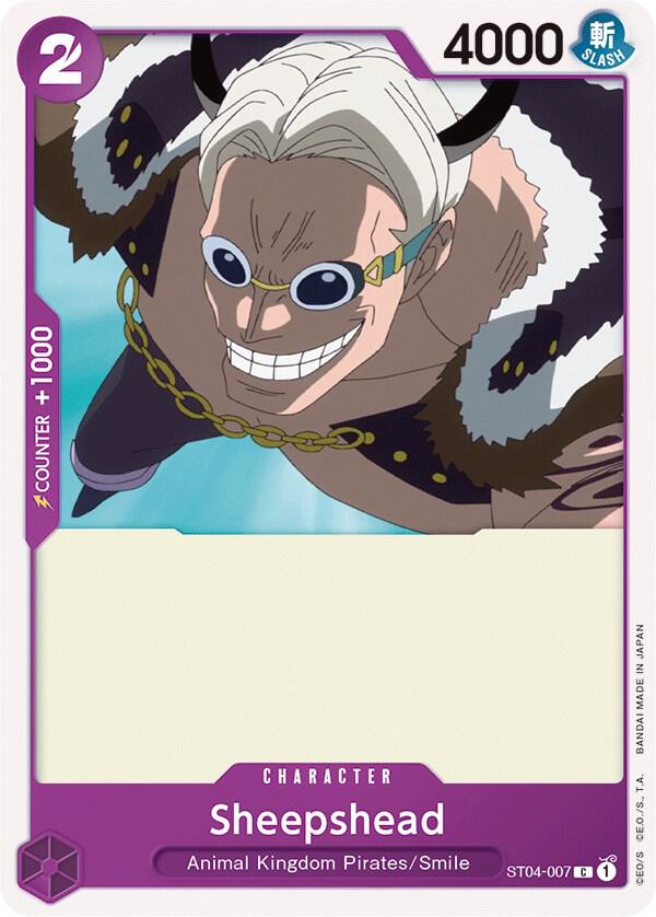 Sheepshead ST04-007 (Starter Deck 4: Animal Kingdom Pirates) 