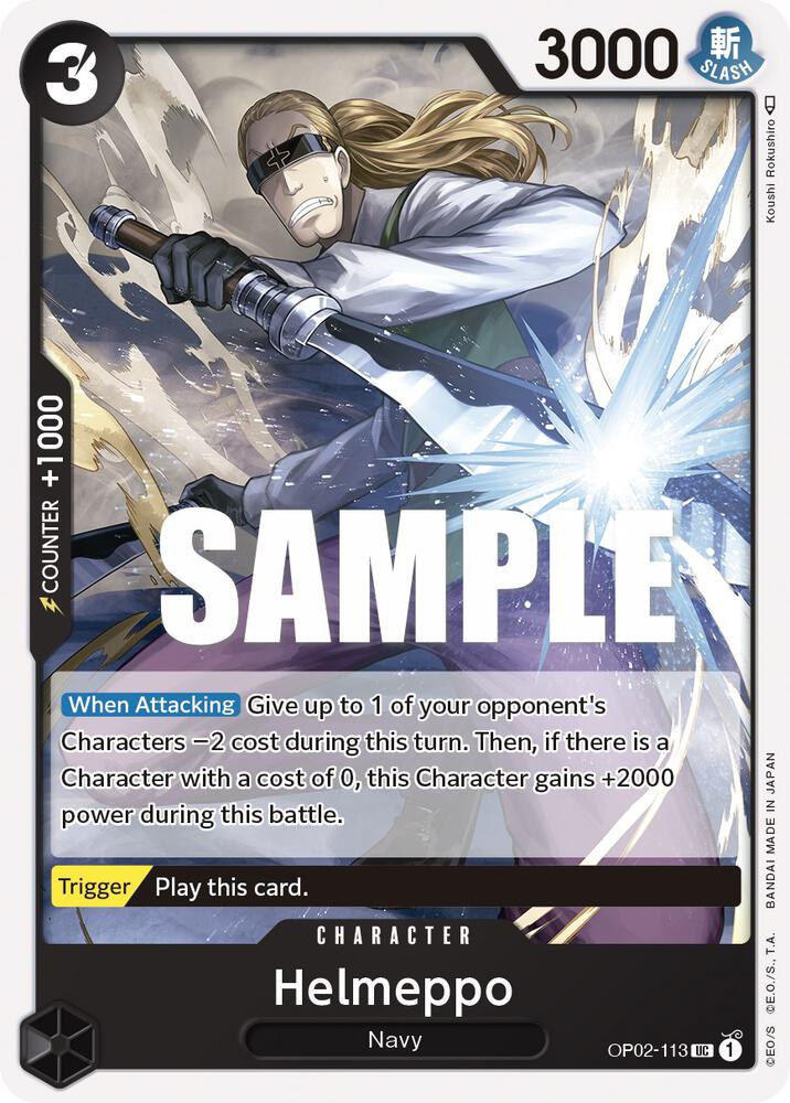 Helmeppo OP02-113 (Paramount War) 