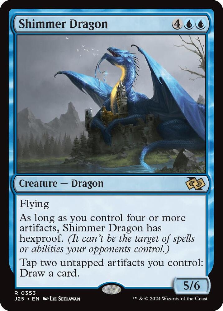 Shimmer Dragon 353/779 (Foundations Jumpstart) 