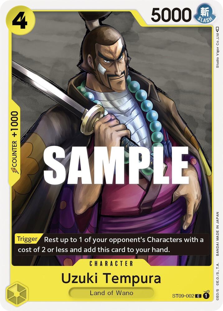 Uzuki Tempura ST09-002 (Starter Deck 9: Yamato) 
