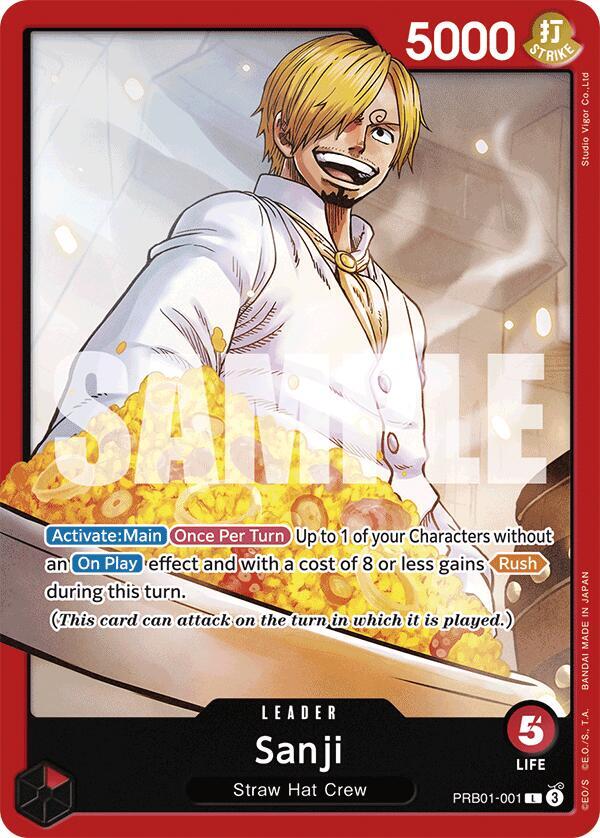Sanji PRB01-001 (Premium Booster -The Best-) 