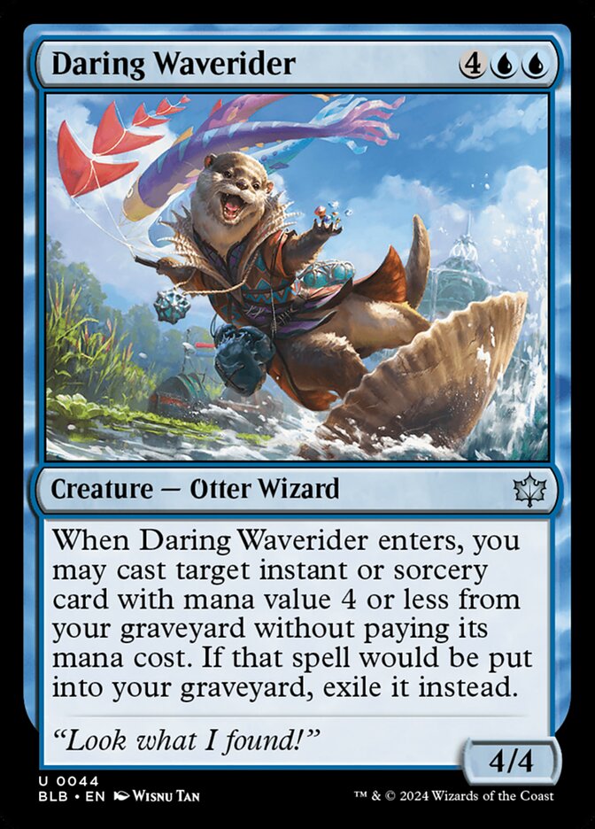Daring Waverider 44 (Bloomburrow) 
