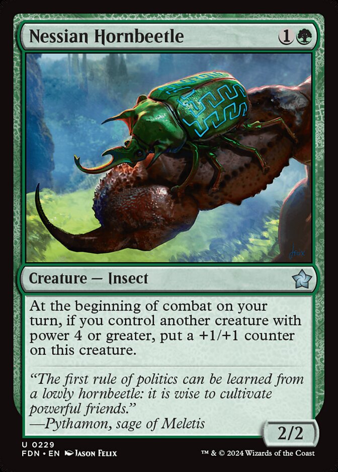 Nessian Hornbeetle 229 (Foundations) 