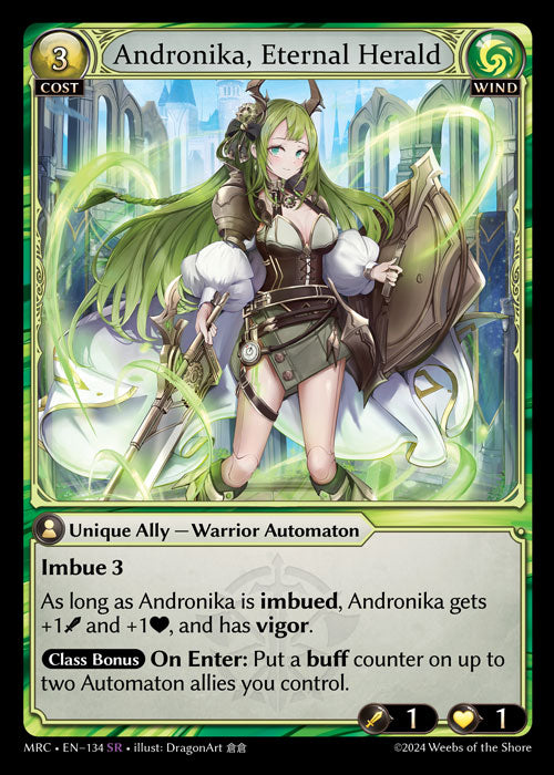 Andronika, Eternal Herald (Mercurial Heart)(MRC-134)