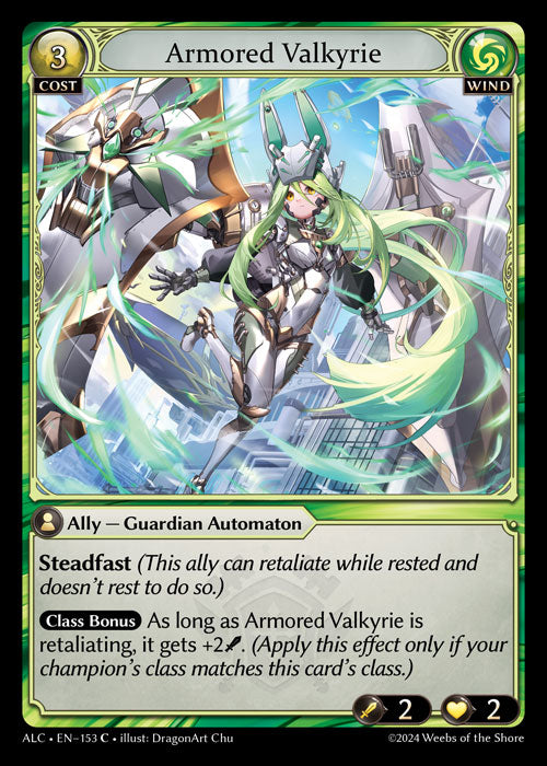 Armored Valkyrie (Alchemical Revolution)(ALC-153)