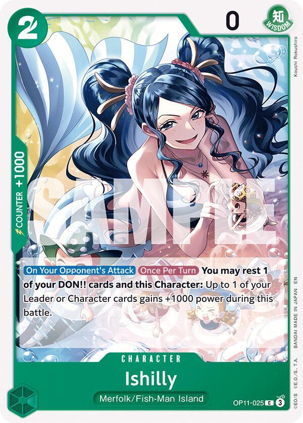 Ishilly OP11-025 (A Fist of Divine Speed) 