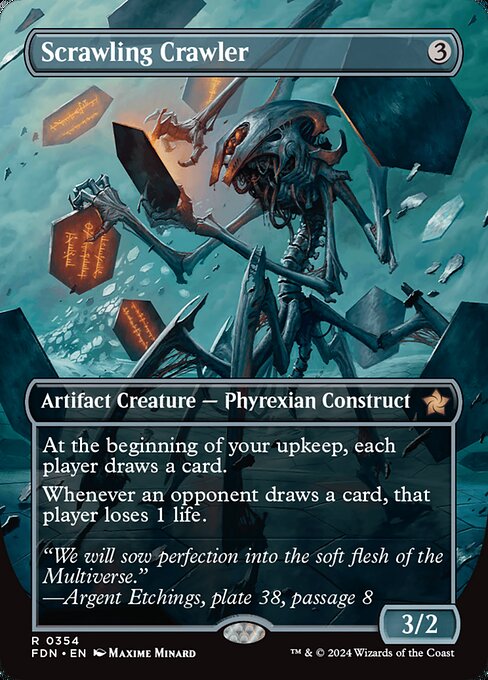 Scrawling Crawler - Borderless (Foundations)(FDN-R-0354)