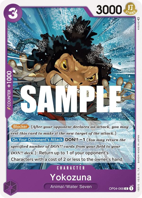 Yokozuna OP04-068 (Kingdoms of Intrigue) 