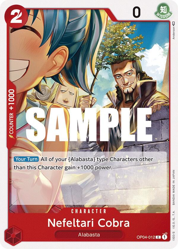Nefeltari Cobra OP04-012 (Kingdoms of Intrigue) 