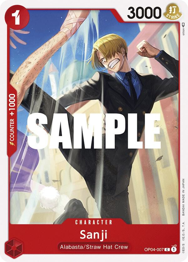Sanji OP04-007 (Kingdoms of Intrigue) 