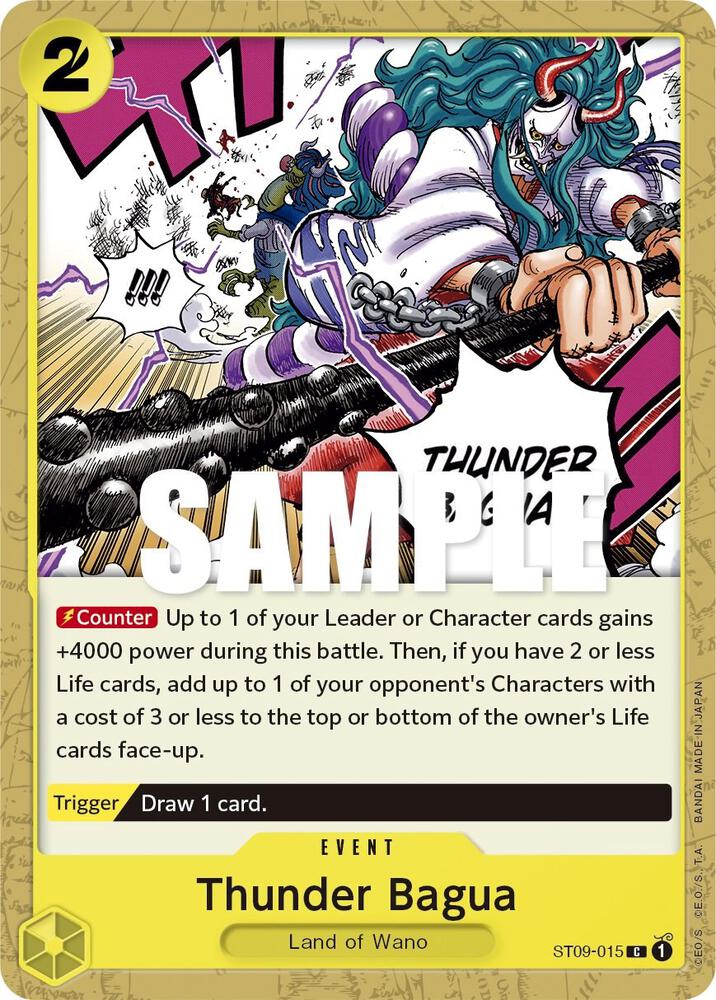 Thunder Bagua ST09-015 (Starter Deck 9: Yamato) 