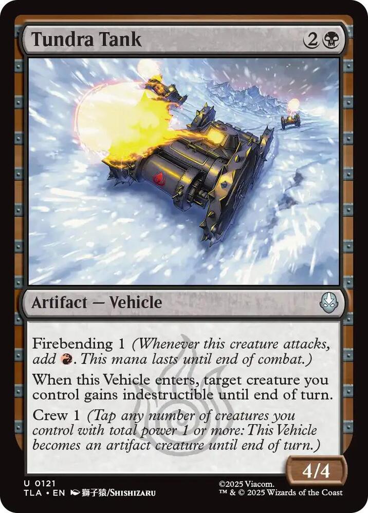 Tundra Tank 121/286 (Avatar: The Last Airbender) 