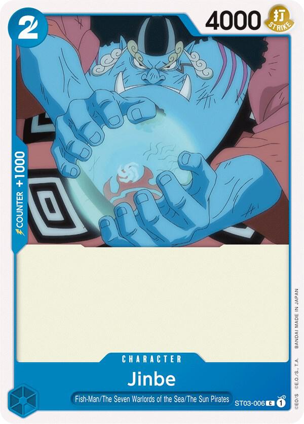 Jinbe ST03-006 (Starter Deck 3: The Seven Warlords of The Sea) 