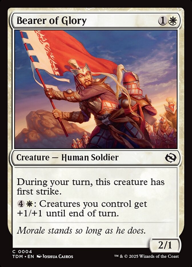 Bearer of Glory 4 (Tarkir: Dragonstorm) 