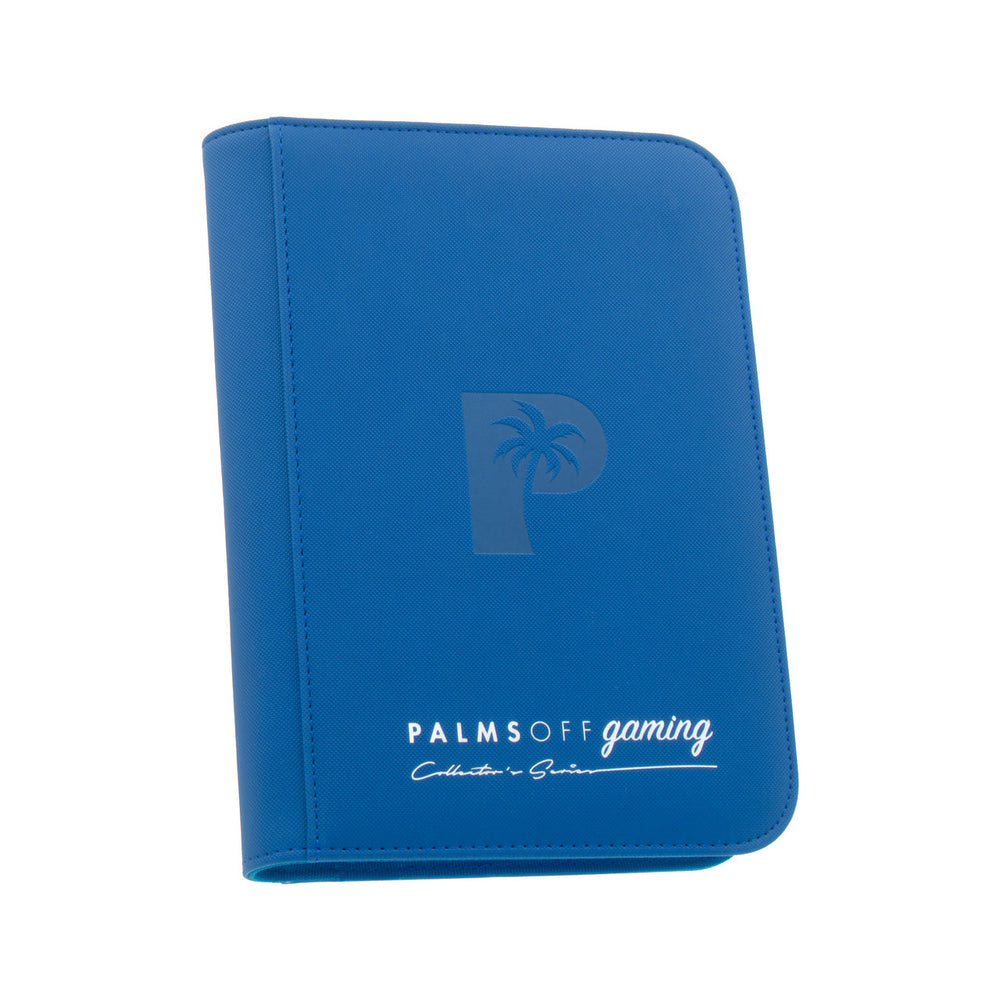 Collector's Series 4 Pocket Zip Trading Card Binder - BLUE