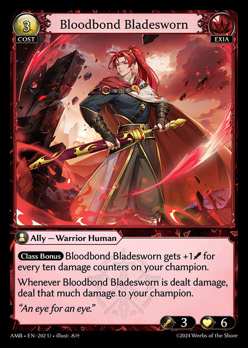 Bloodbond Bladesworn (Mortal Ambition)(AMB-202)