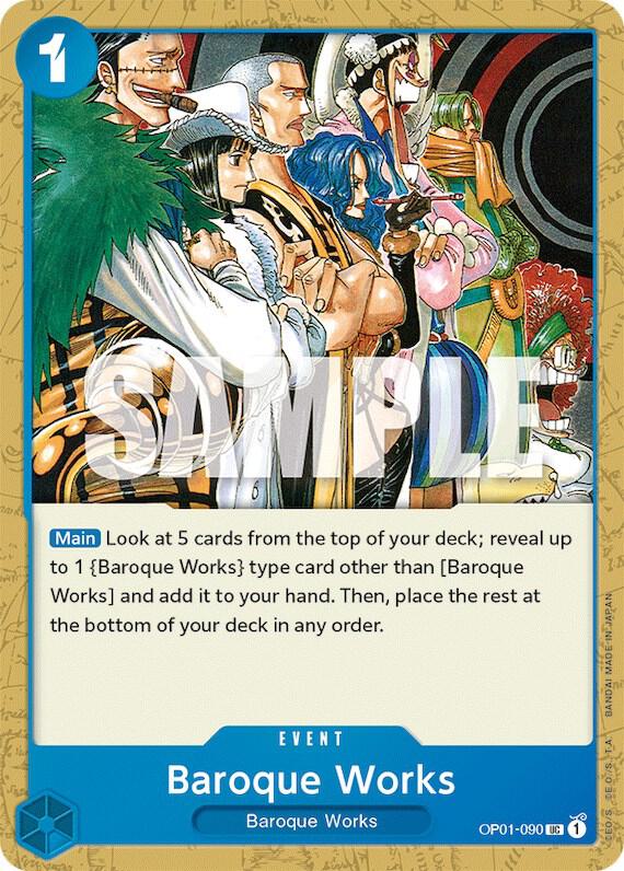 Baroque Works OP01-090 (Romance Dawn) 