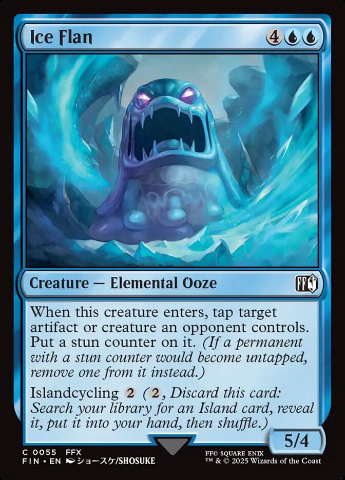 Ice Flan 55/309 (FINAL FANTASY) 
