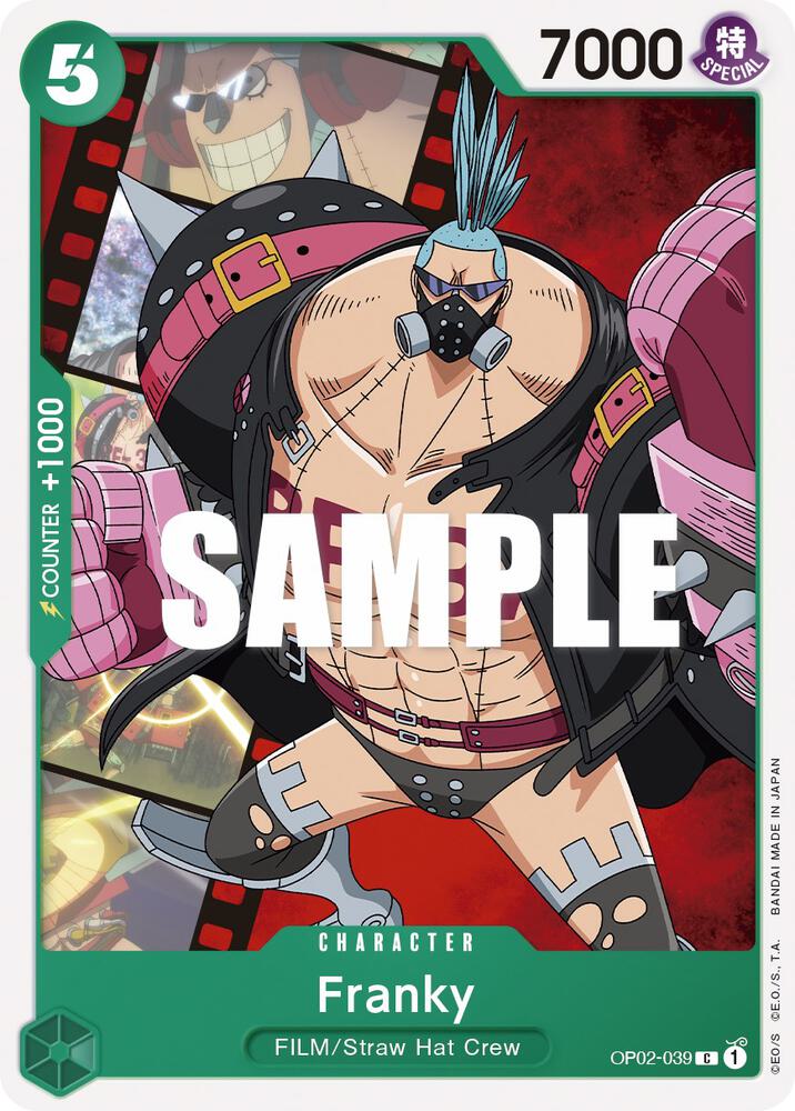 Franky OP02-039 (Paramount War) 