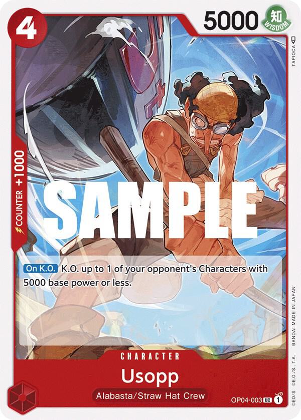 Usopp OP04-003 (Kingdoms of Intrigue) 