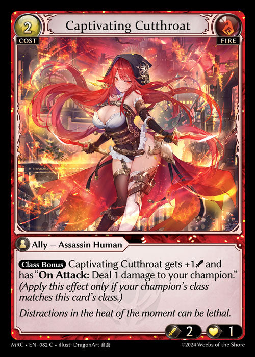 Captivating Cutthroat (Mercurial Heart)(MRC-082)