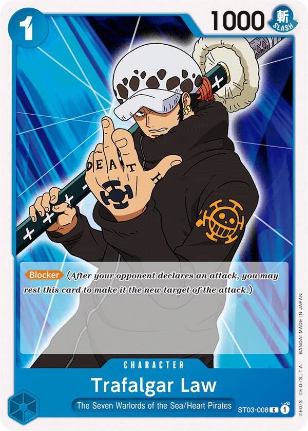 Trafalgar Law ST03-008 (Starter Deck 3: The Seven Warlords of The Sea) 