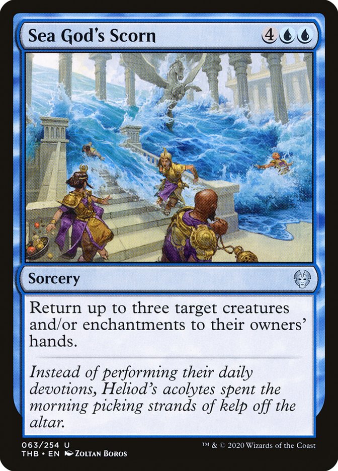 Sea God's Scorn 63/254 (Theros Beyond Death) 
