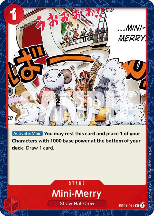 Mini-Merry EB01-011 (Extra Booster: Memorial Collection) 