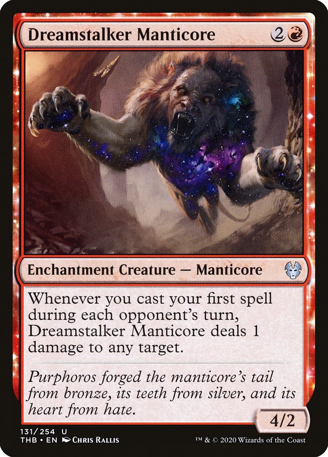 Dreamstalker Manticore 131/254 (Theros Beyond Death) 