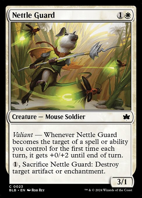Nettle Guard - Foil (Bloomburrow)(BLB-C-0023)