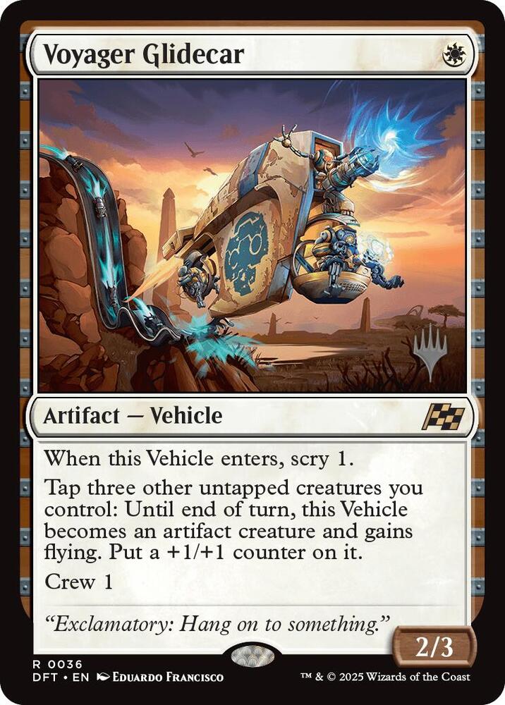 Voyager Glidecar 36 (Promo Pack: Aetherdrift) 