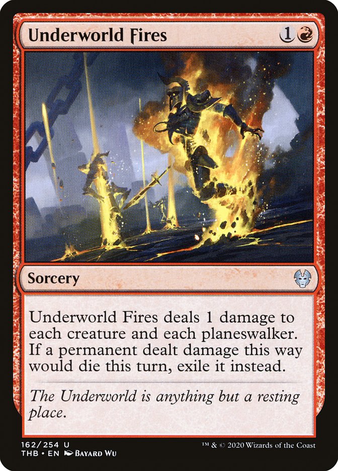 Underworld Fires 162/254 (Theros Beyond Death) 