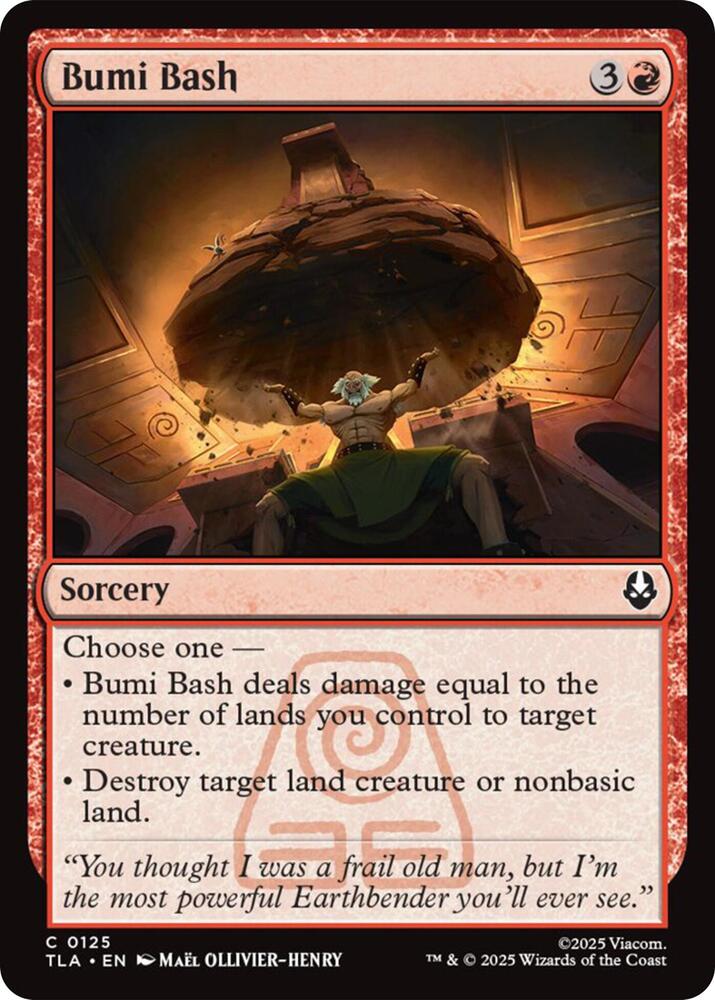 Bumi Bash 125 (Avatar: The Last Airbender) 