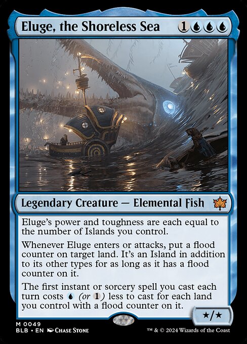Eluge, the Shoreless Sea - Foil (Bloomburrow)(BLB-M-0049)