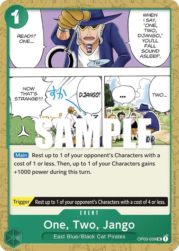 One, Two, Jango OP03-039 (Pillars of Strength) 