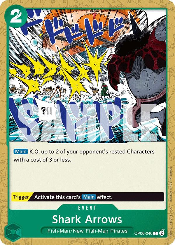 Shark Arrows OP06-040 (Wings of the Captain) 