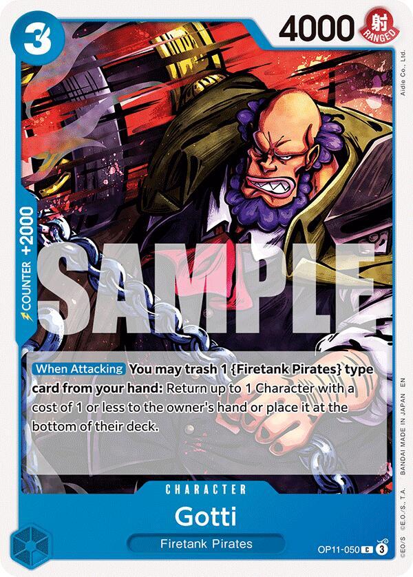 Gotti OP11-050 (A Fist of Divine Speed) 