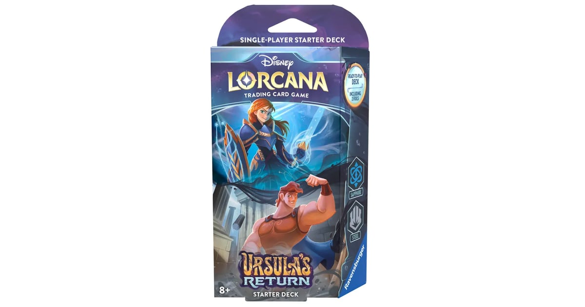 Disney Lorcana - Ursula's Return Starter Deck (Sapphire/Steel)