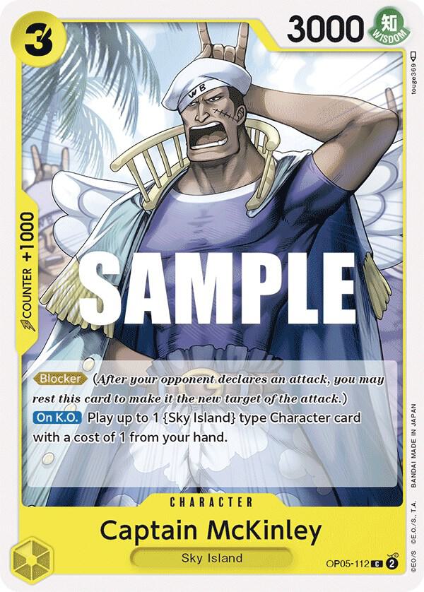 Captain McKinley OP05-112 (Awakening of the New Era) 