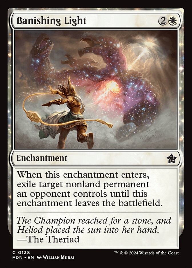 Banishing Light 138/291 (Foundations) 