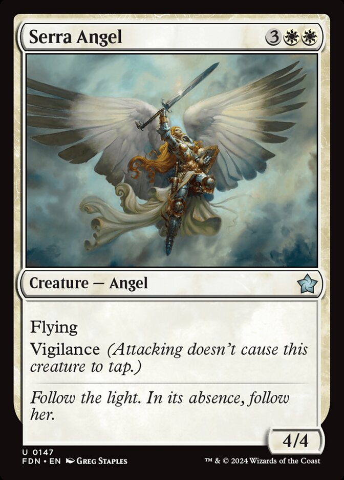 Serra Angel 147 (Foundations) 