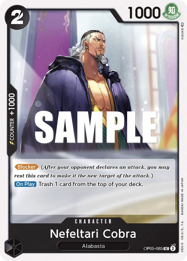 Nefeltari Cobra OP05-085 (Awakening of the New Era) 