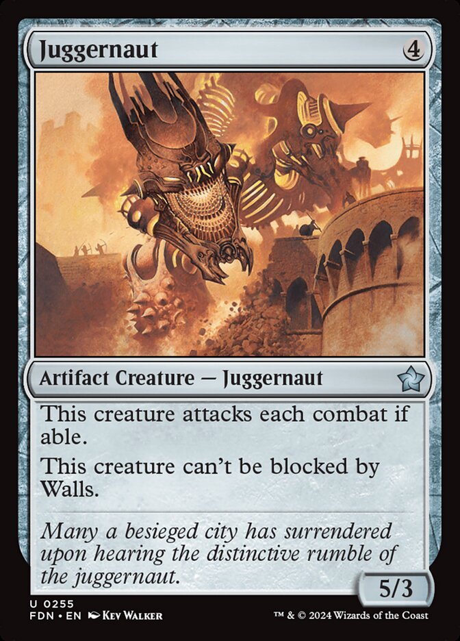 Juggernaut 255/291 (Foundations) 