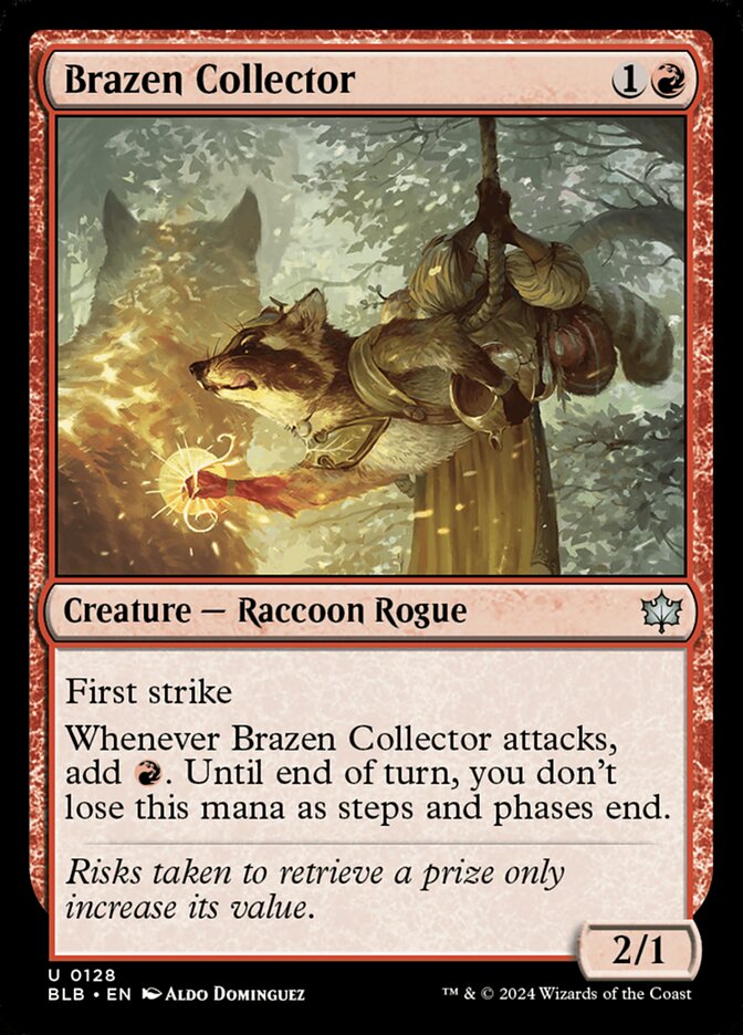 Brazen Collector 128 (Bloomburrow) 