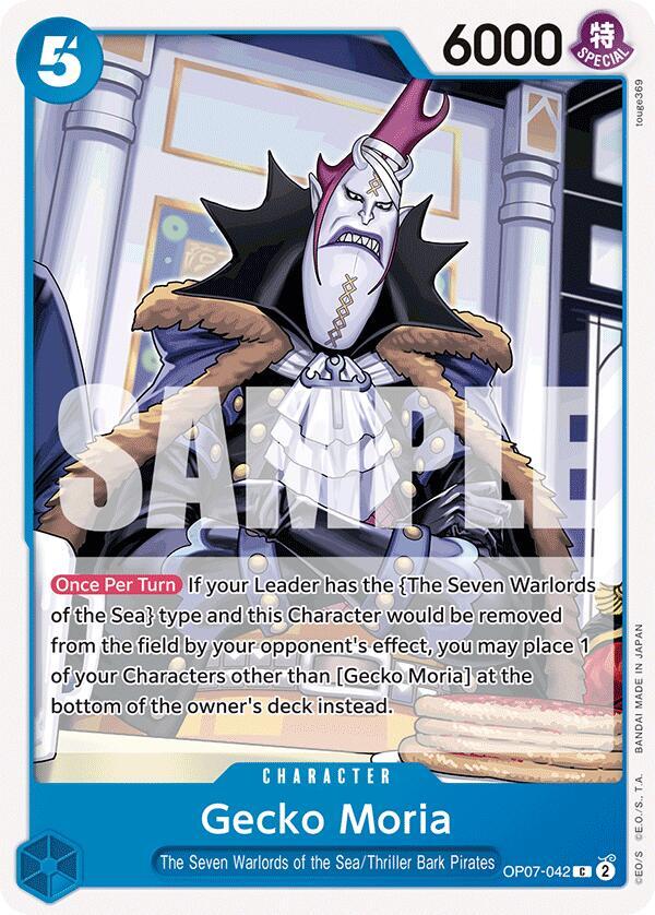 Gecko Moria OP07-042 (500 Years in the Future) 