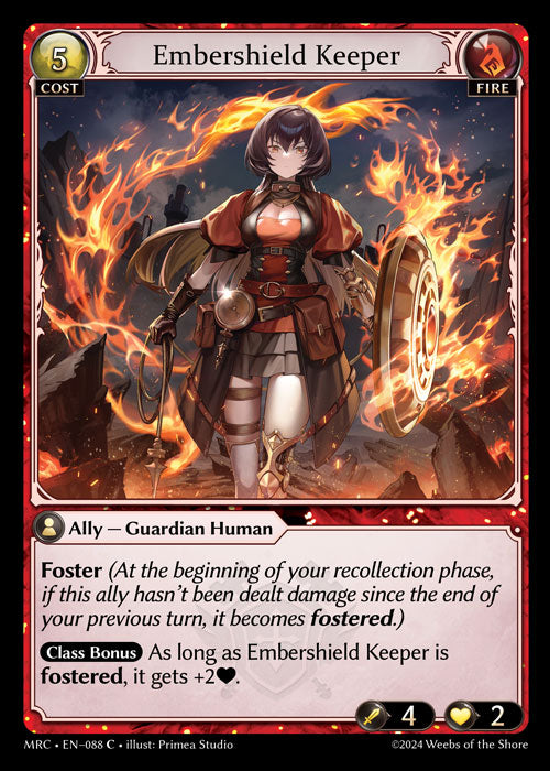 Embershield Keeper (Mercurial Heart)(MRC-088)