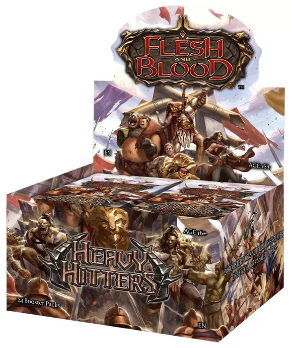 Flesh and Blood Heavy Hitters Booster Display