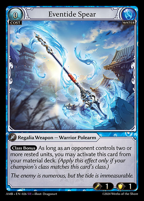 Eventide Spear (Mortal Ambition)(AMB-026)