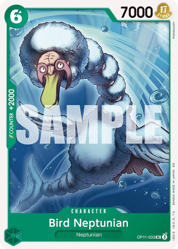 Bird Neptunian OP11-033 (A Fist of Divine Speed) 